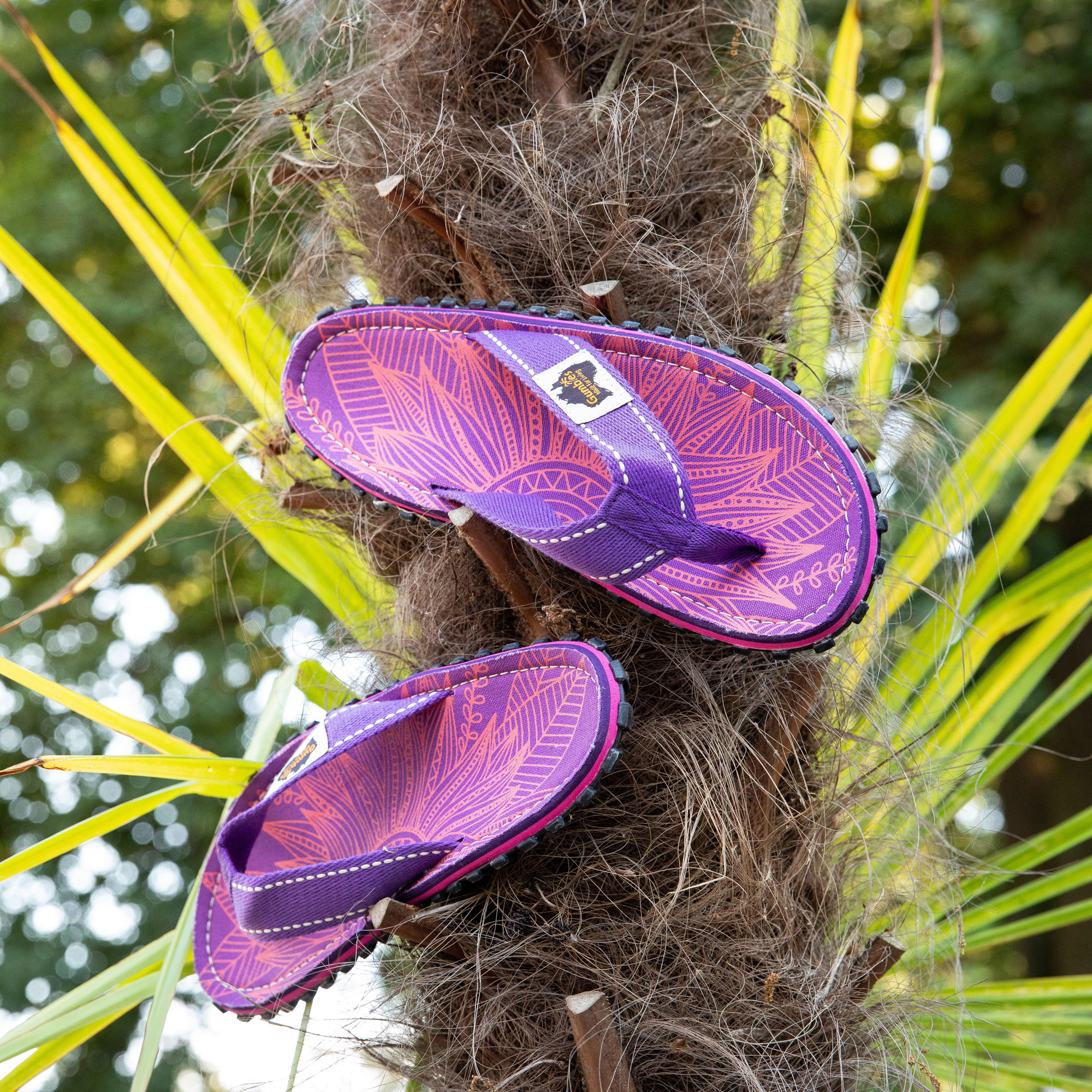 Purple Sunflower – Original Flip Flops 