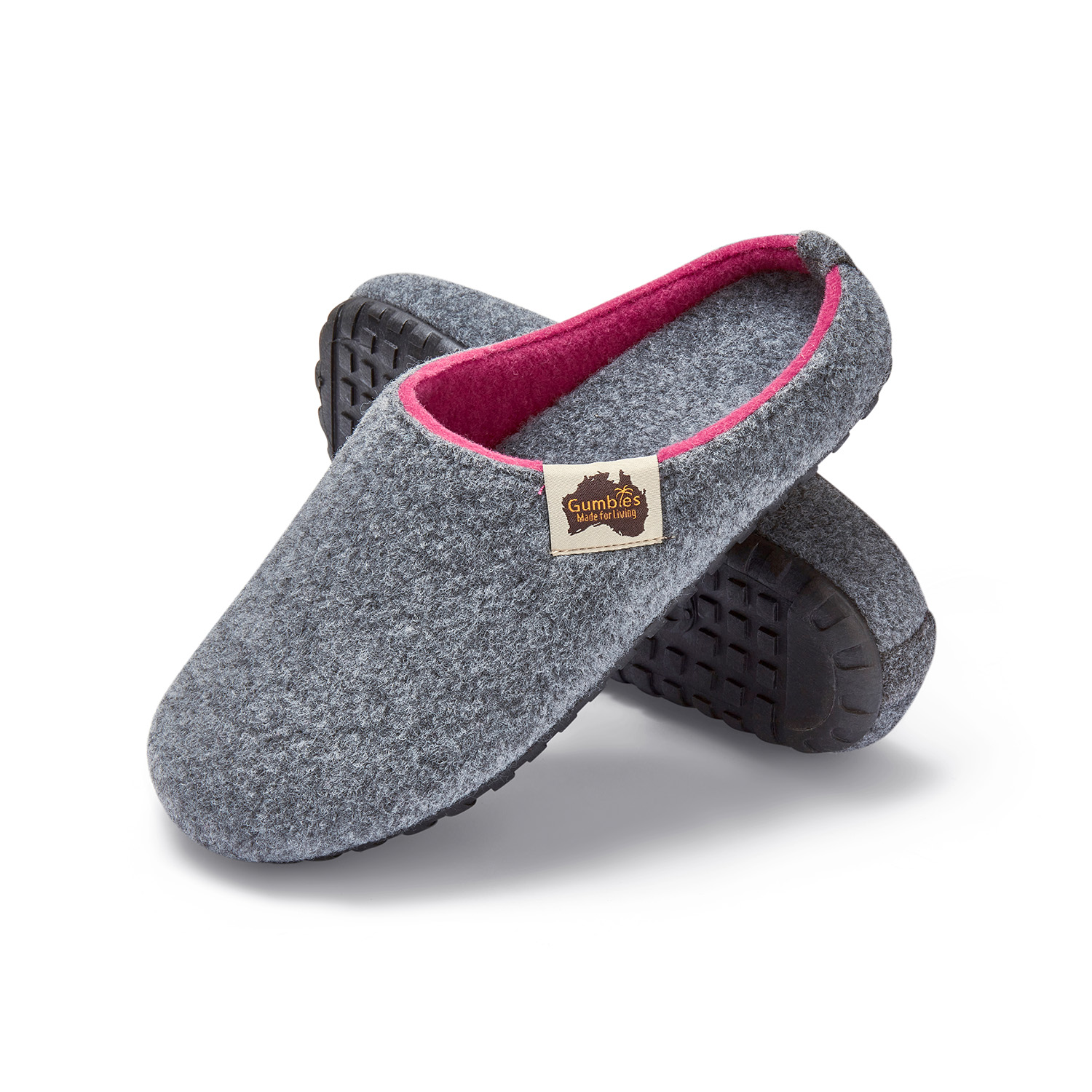 Grey Pink – Outback Slipper